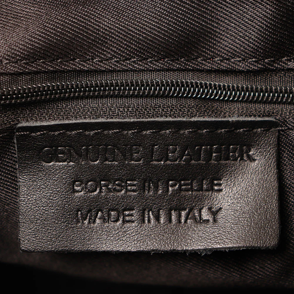 Borsa Donna a Secchiello VIAVERDI in Camoscio e Pelle Verde Made in Italy linea Pienza - Image 6
